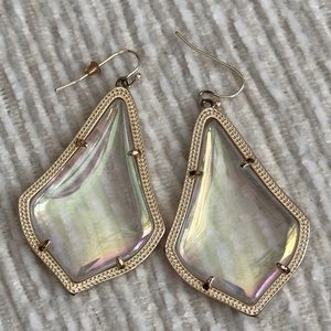 Vintage Kendra Scott Alexandra (2015) iridescent earrings